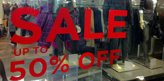 50% off in London's West End, Christmas 2011